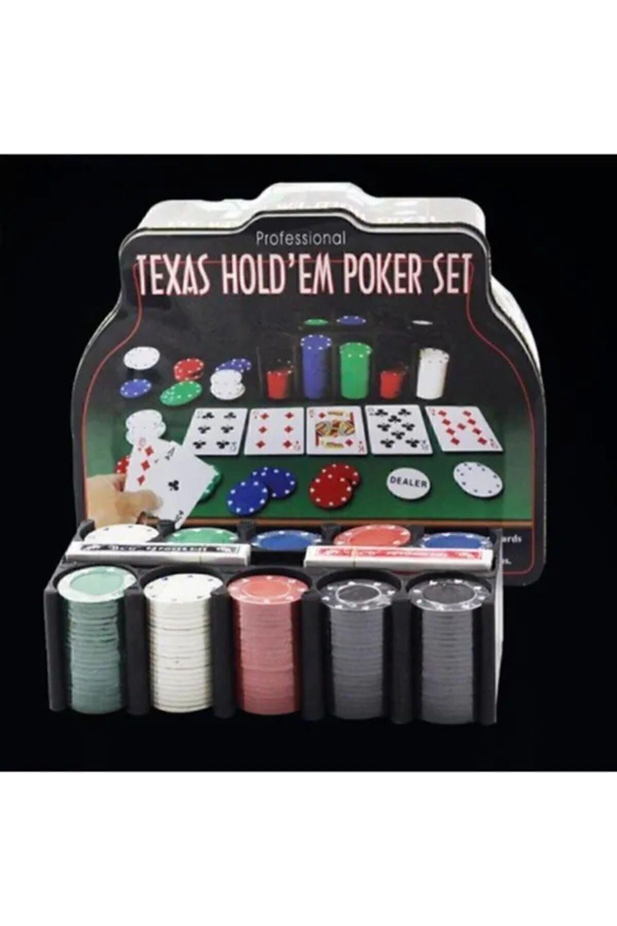 200 Chip Texas Hold'em Poker Set