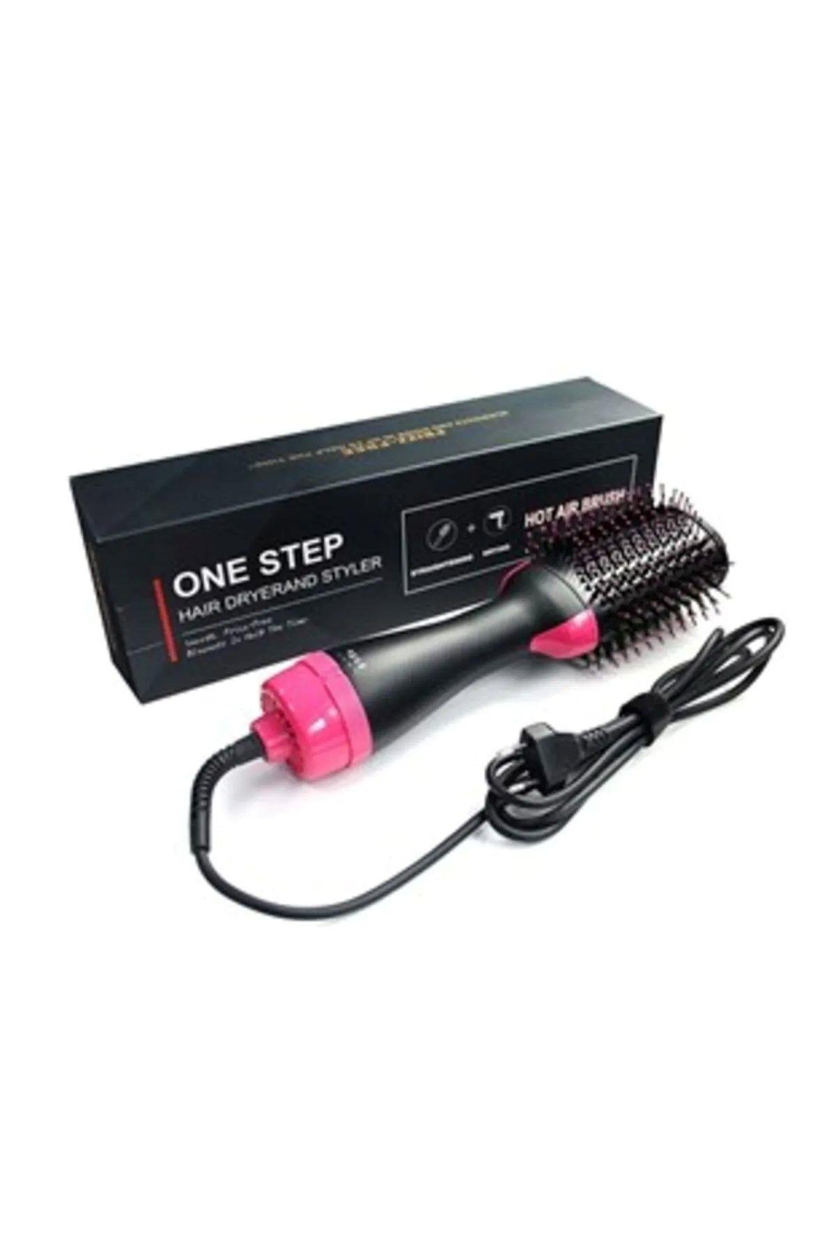 2İN1 ONE STEP KURUTMALI SAÇ DÜZLEŞTİRİCİ - ELEKTRİKLİ FÖN TARAK 1200W