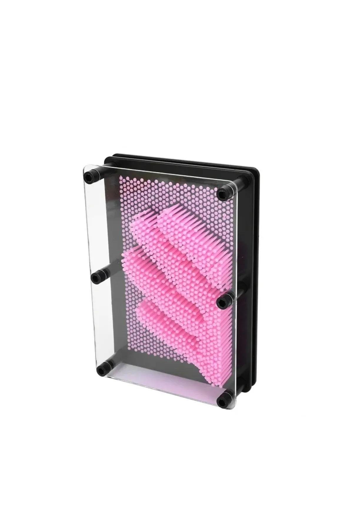 Klon El Modeli 3d Heykel Çerçeve Oyuncak Sihirli iğneli Eğitici Hayal Geliştirici Pinart 20*15cm