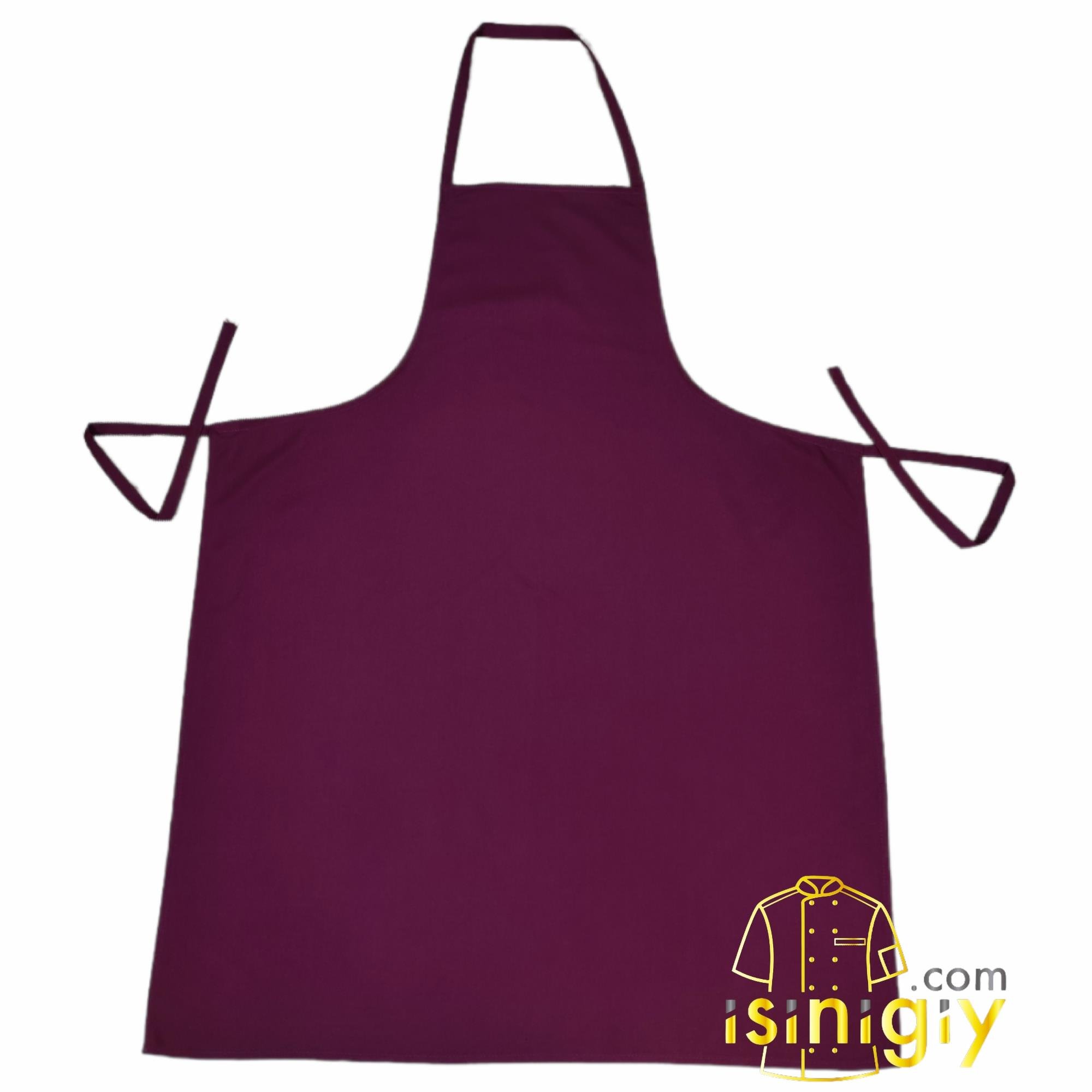 Bordo Askılı Önlük