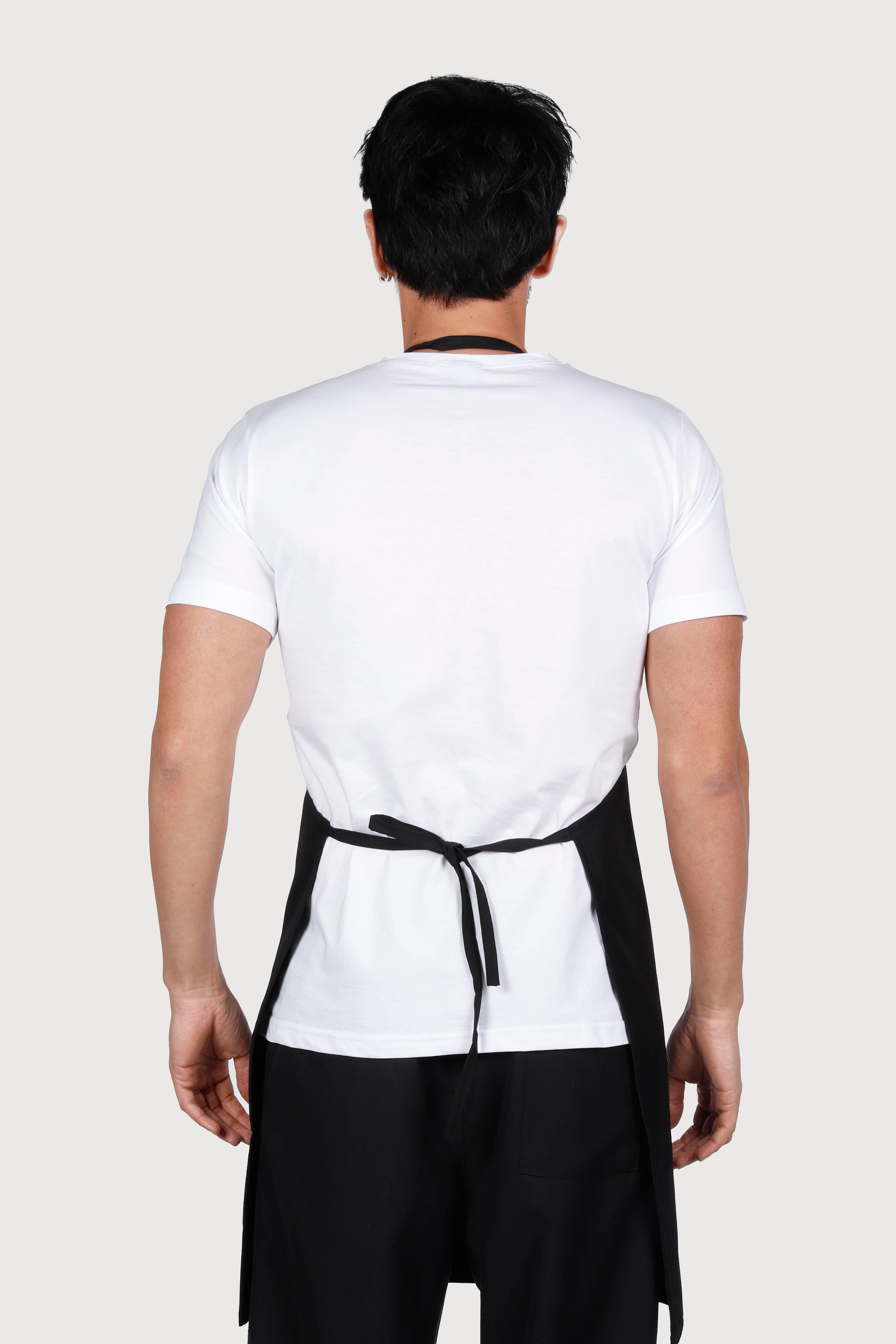 Düz Model Çift Cepli Önlük