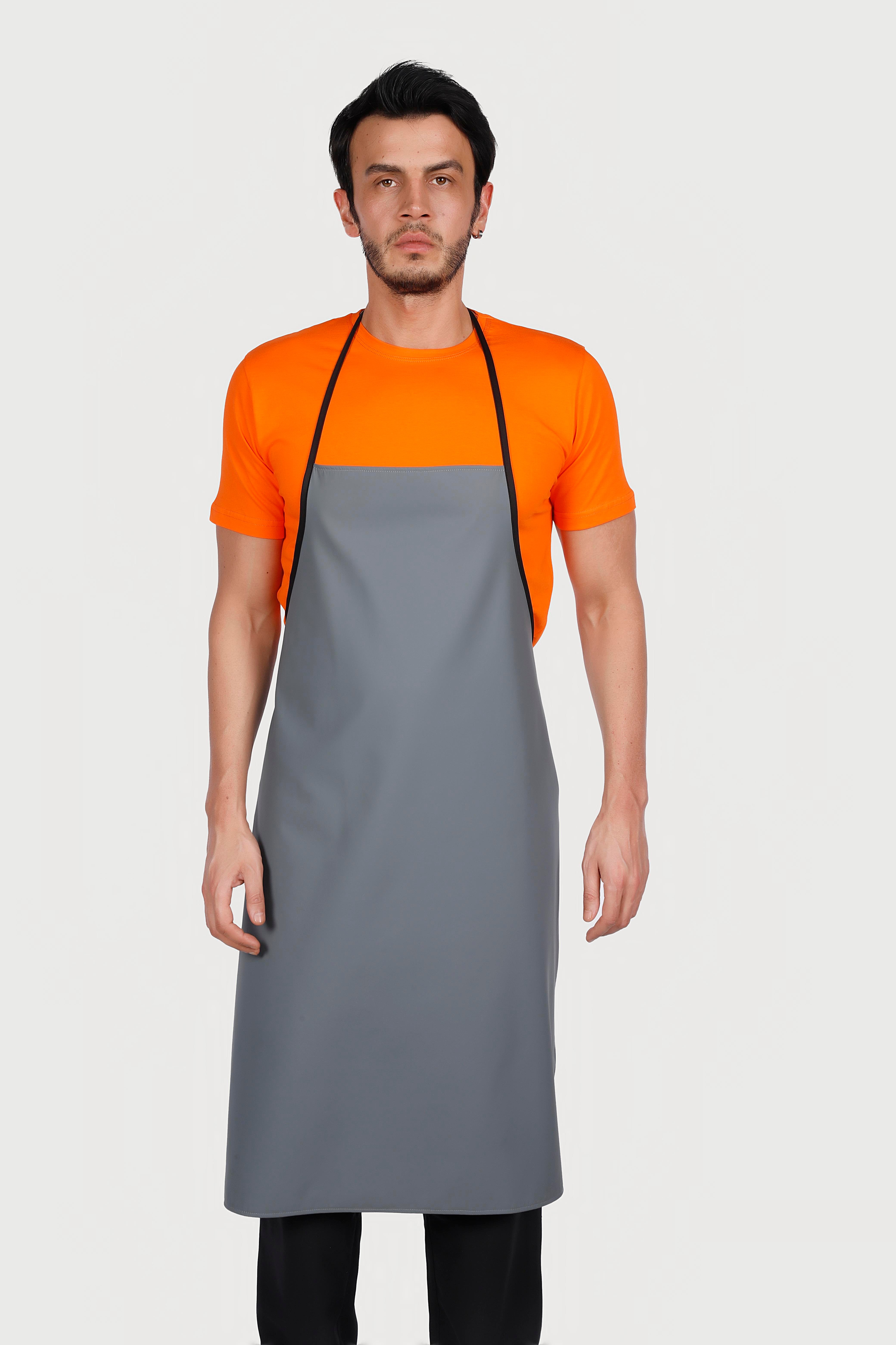 Gri Bulaşıkçı PVC Önlük 70*100 CM