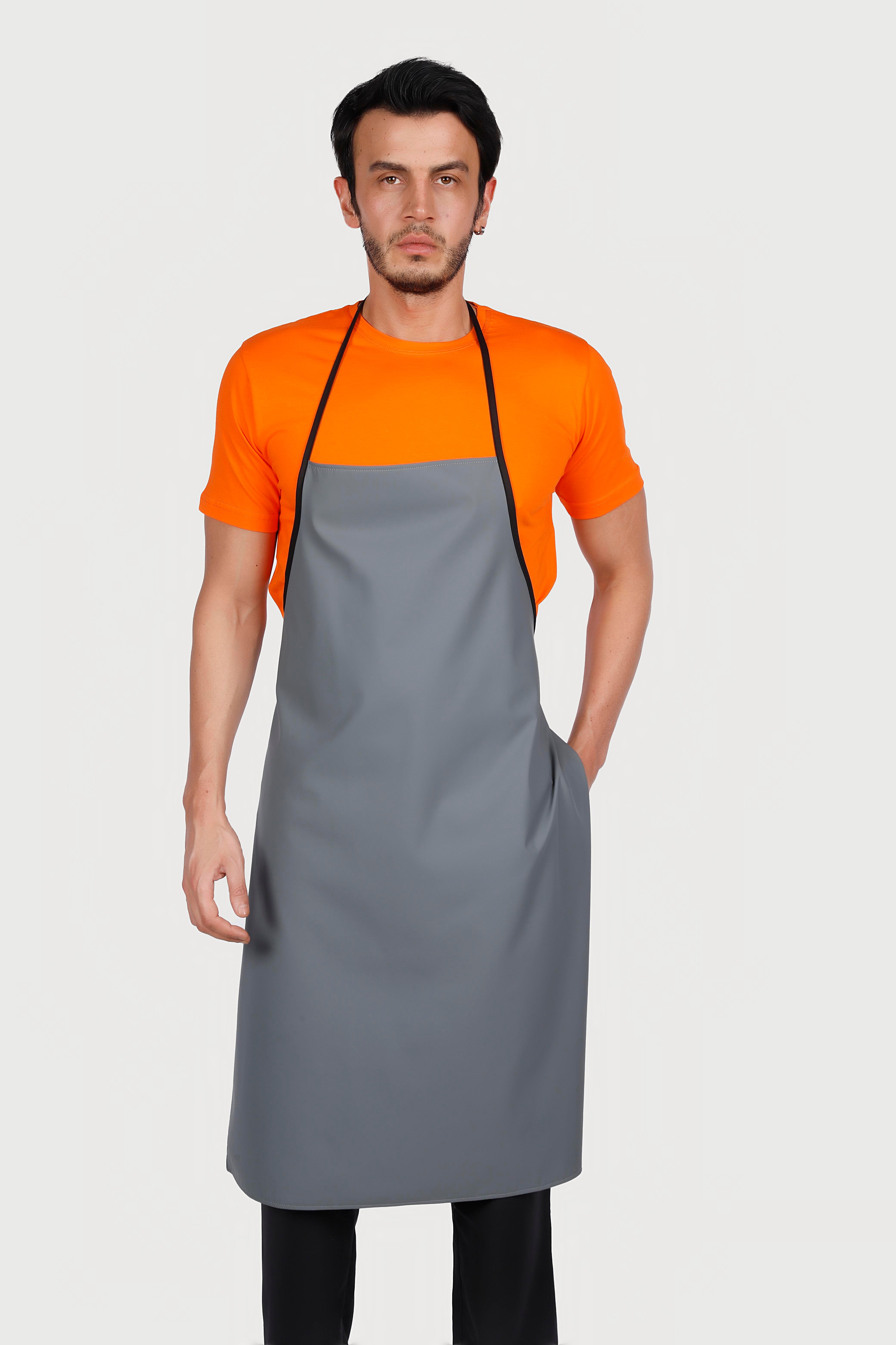 Gri Bulaşıkçı PVC Önlük 70*100 CM