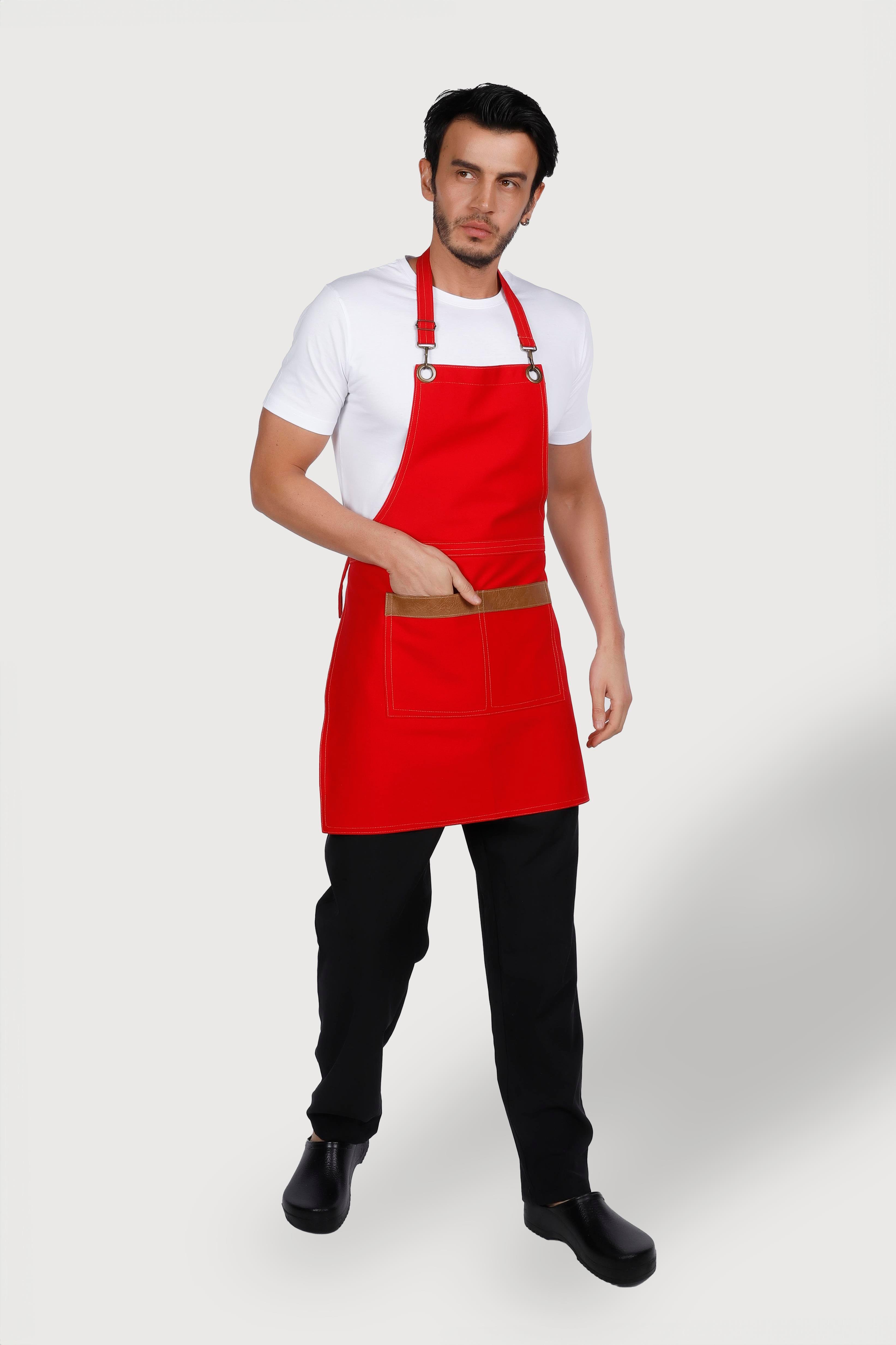 Kırmızı Kot Önlük