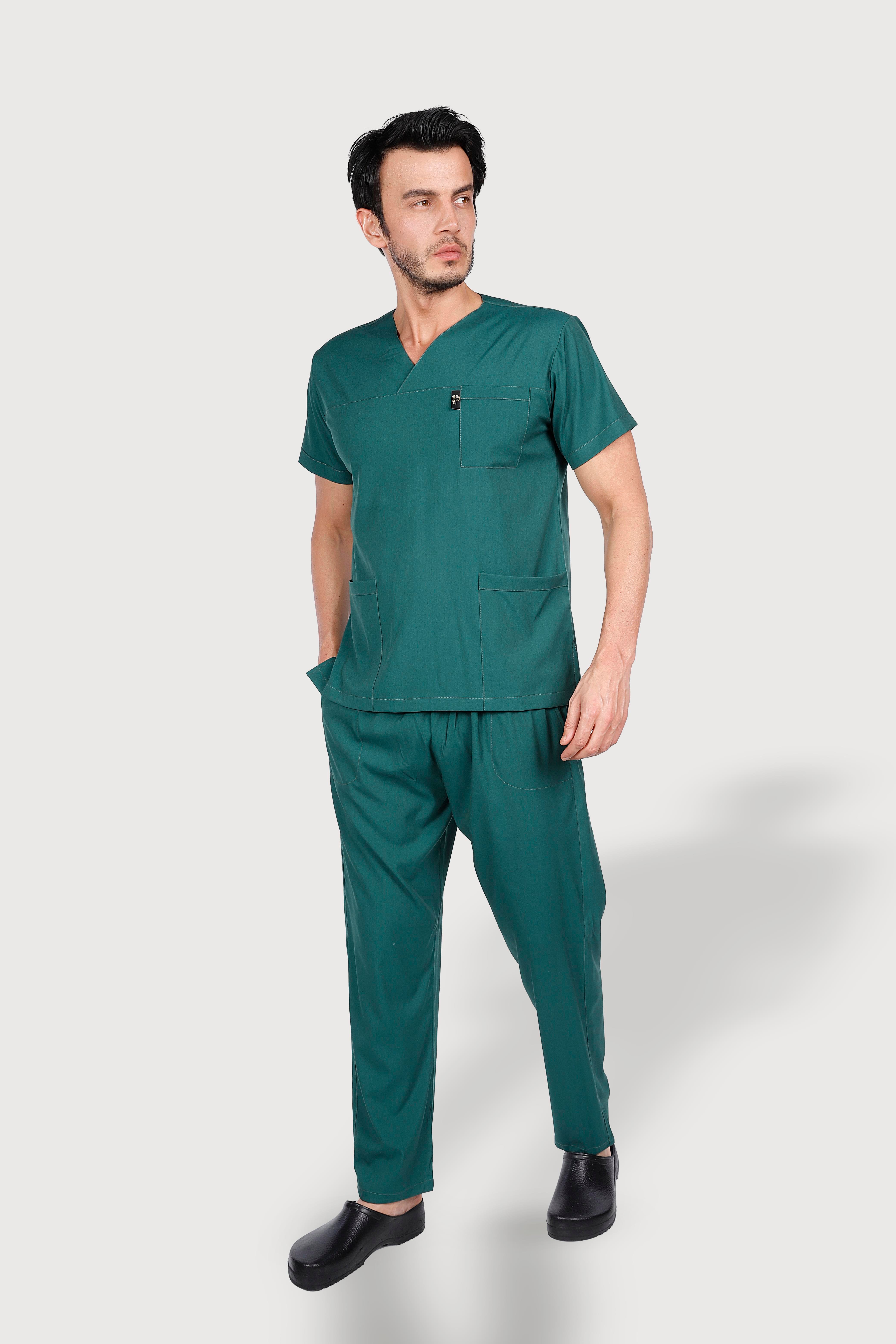Likra Scrubs Unisex Alt / Üst Takım