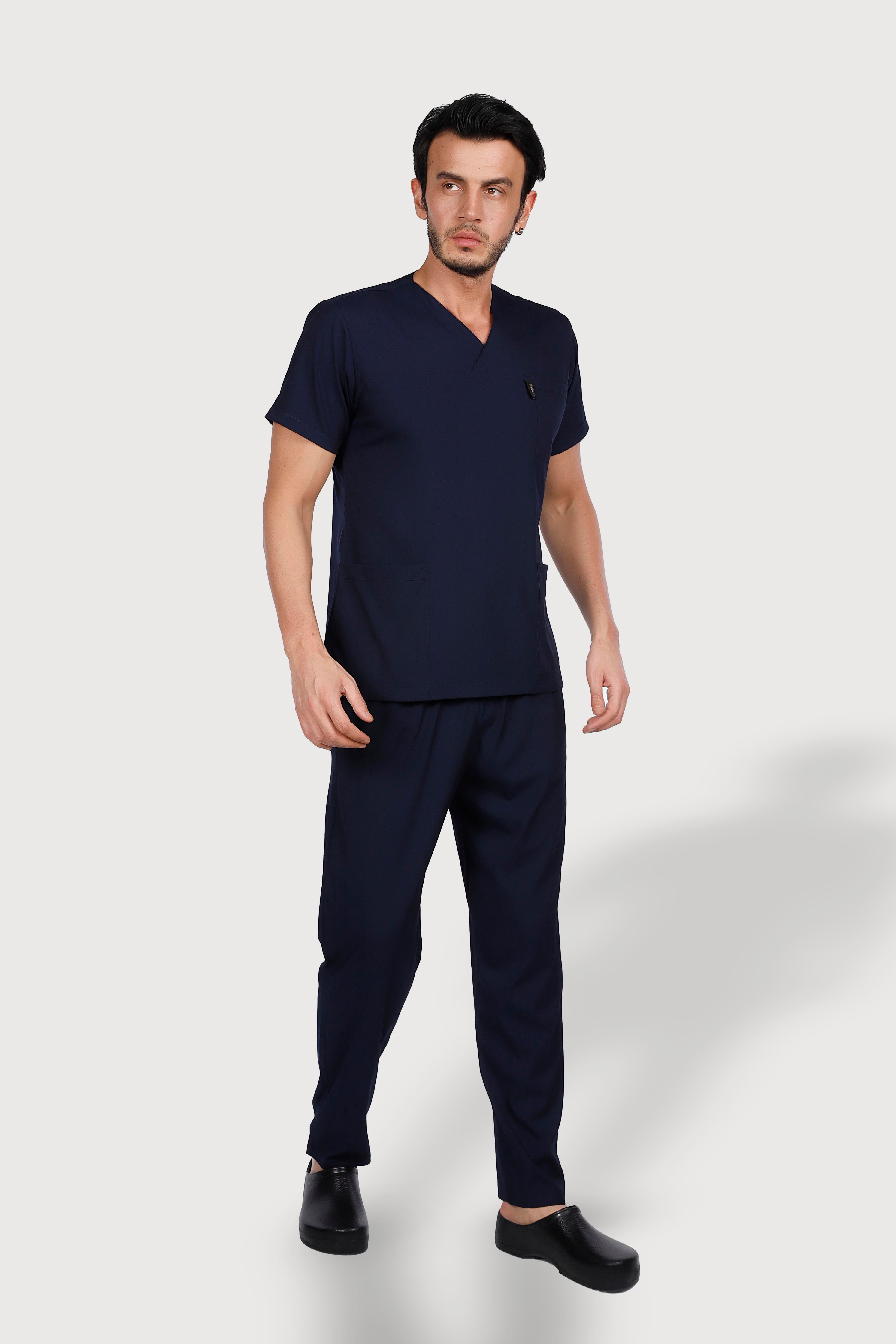 Likra Scrubs Unisex Alt / Üst Takım