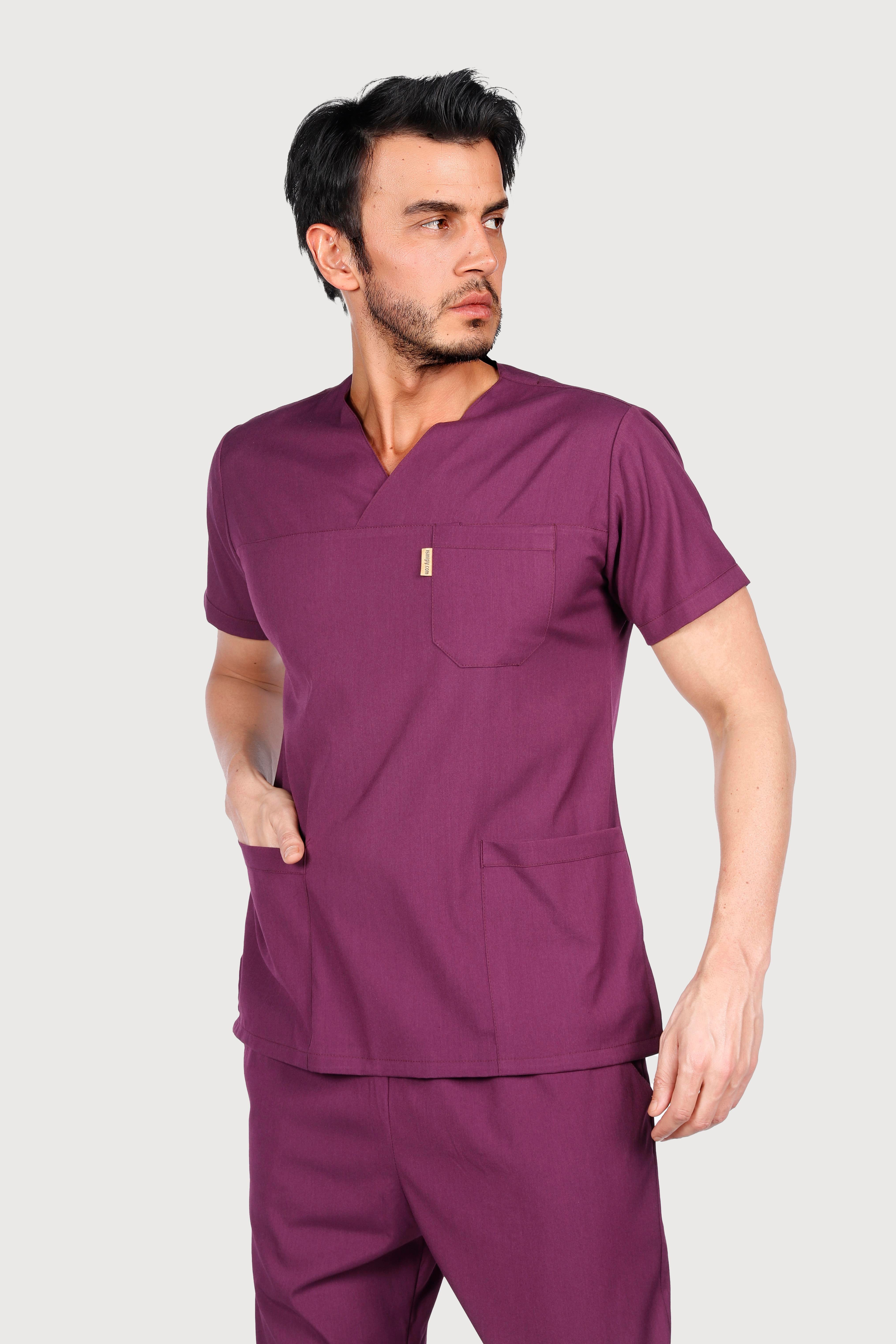 Likra Scrubs Unisex Alt / Üst Takım