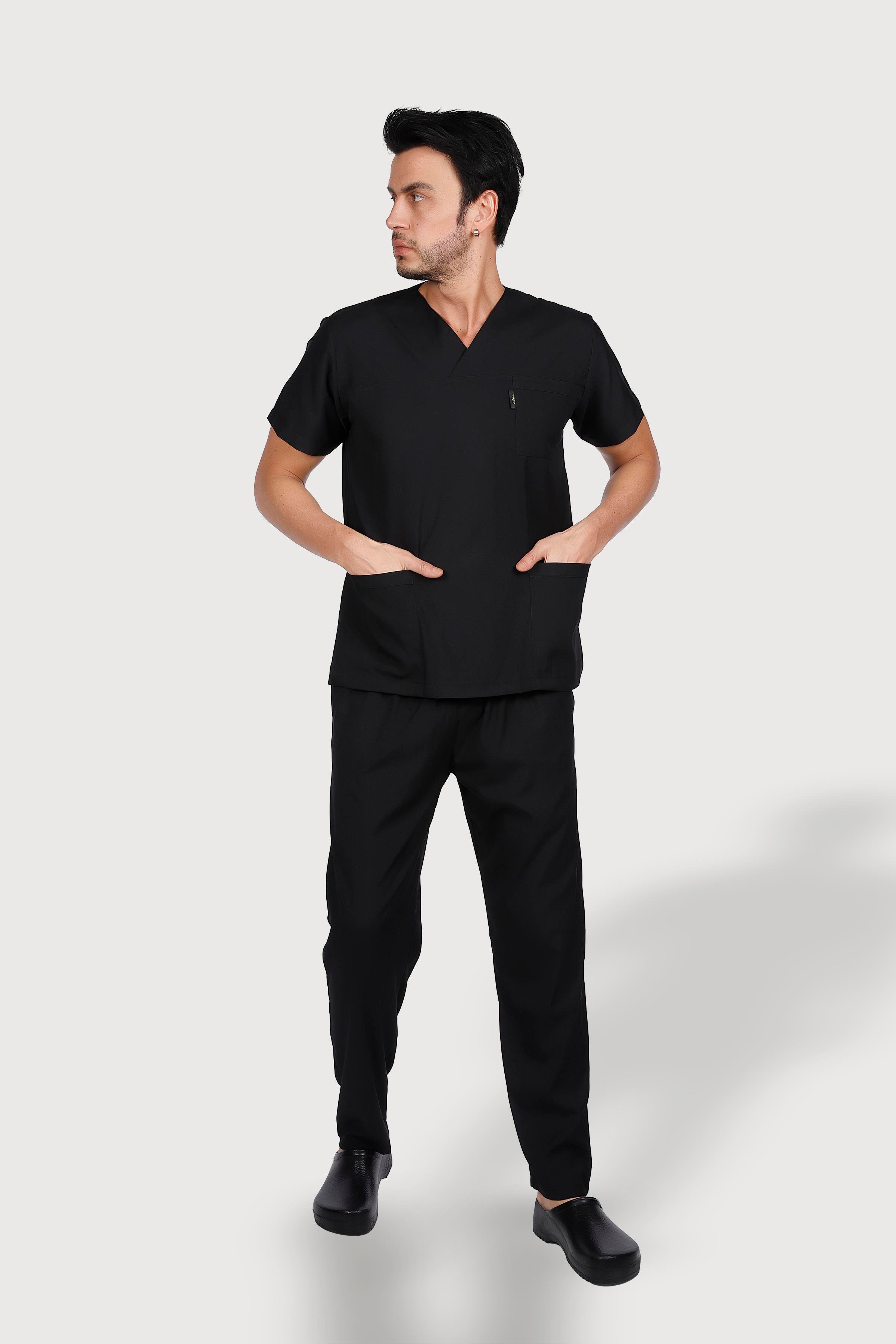 Likra Scrubs Unisex Alt / Üst Takım