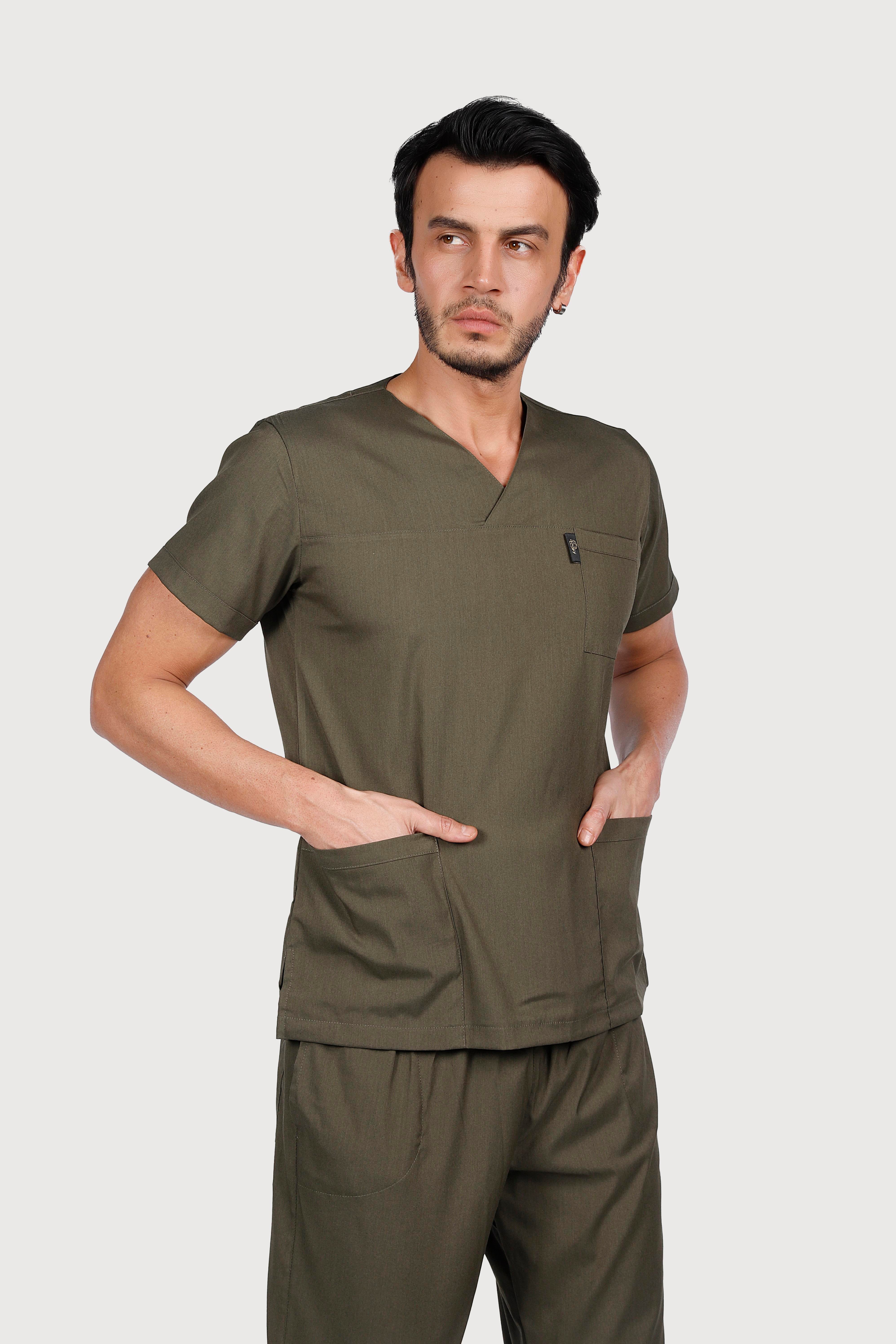Likra Scrubs Unisex Alt / Üst Takım