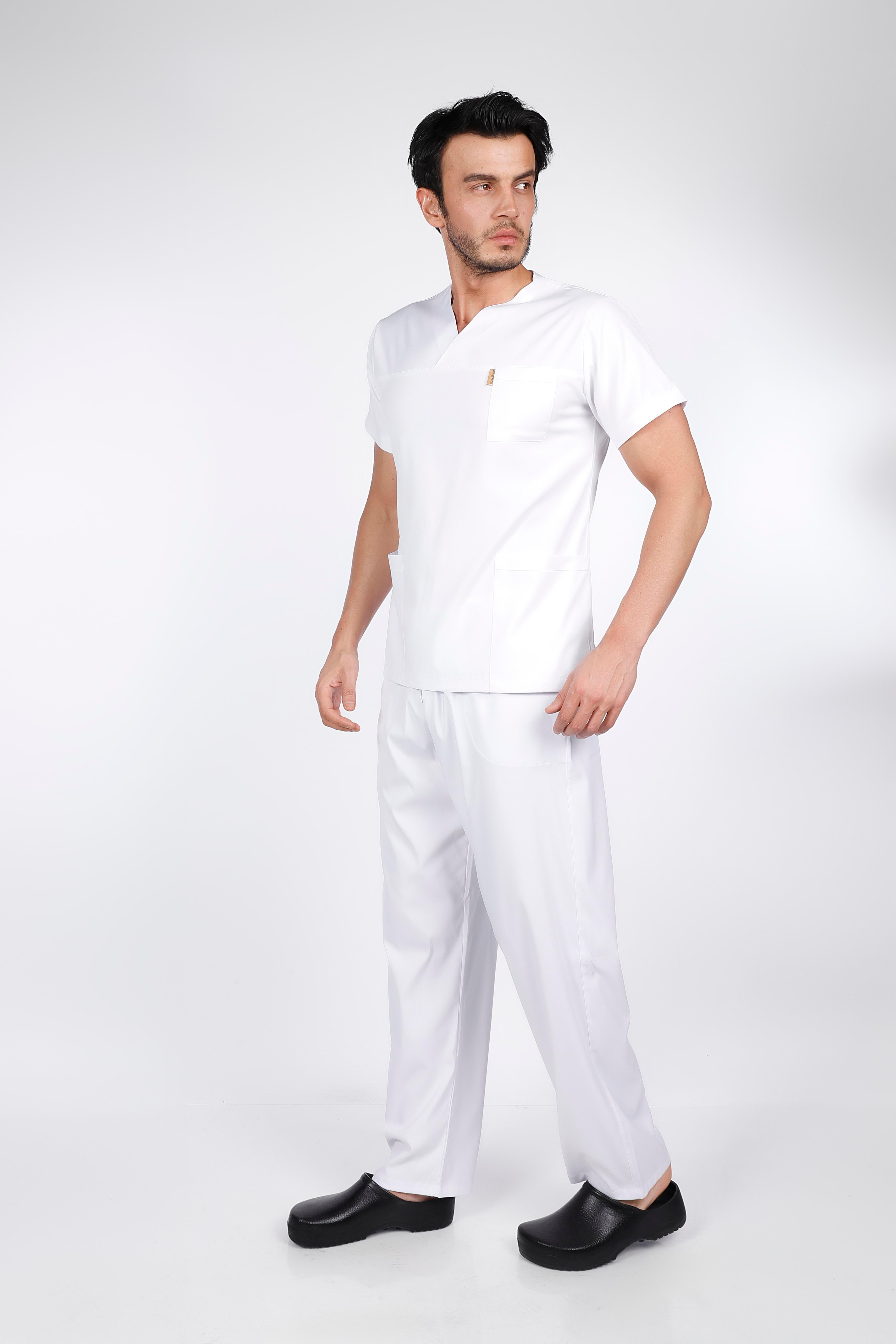 Likra Scrubs Unisex Alt / Üst Takım