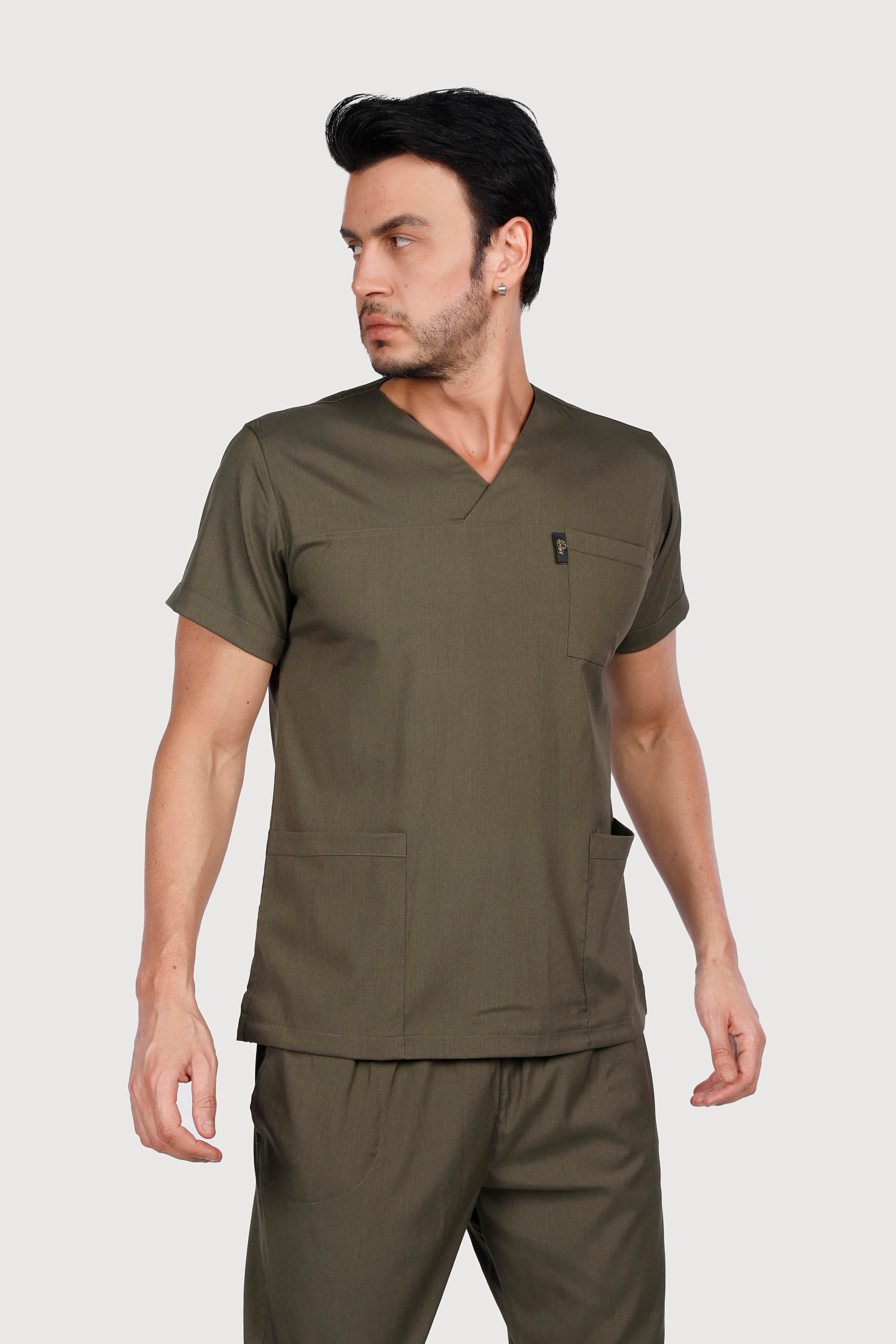 Likra Scrubs Unisex Alt / Üst Takım