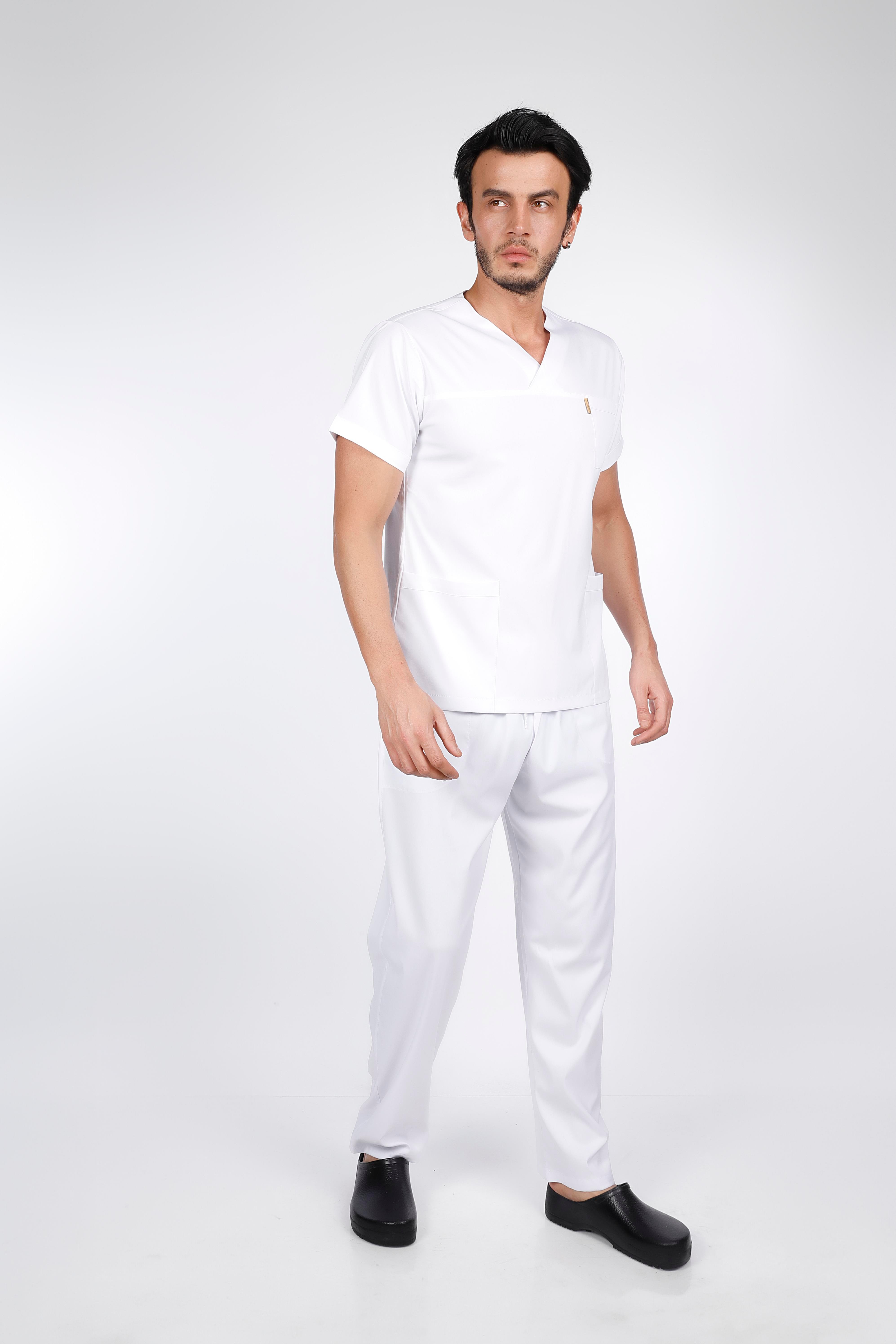 Likra Scrubs Unisex Alt / Üst Takım
