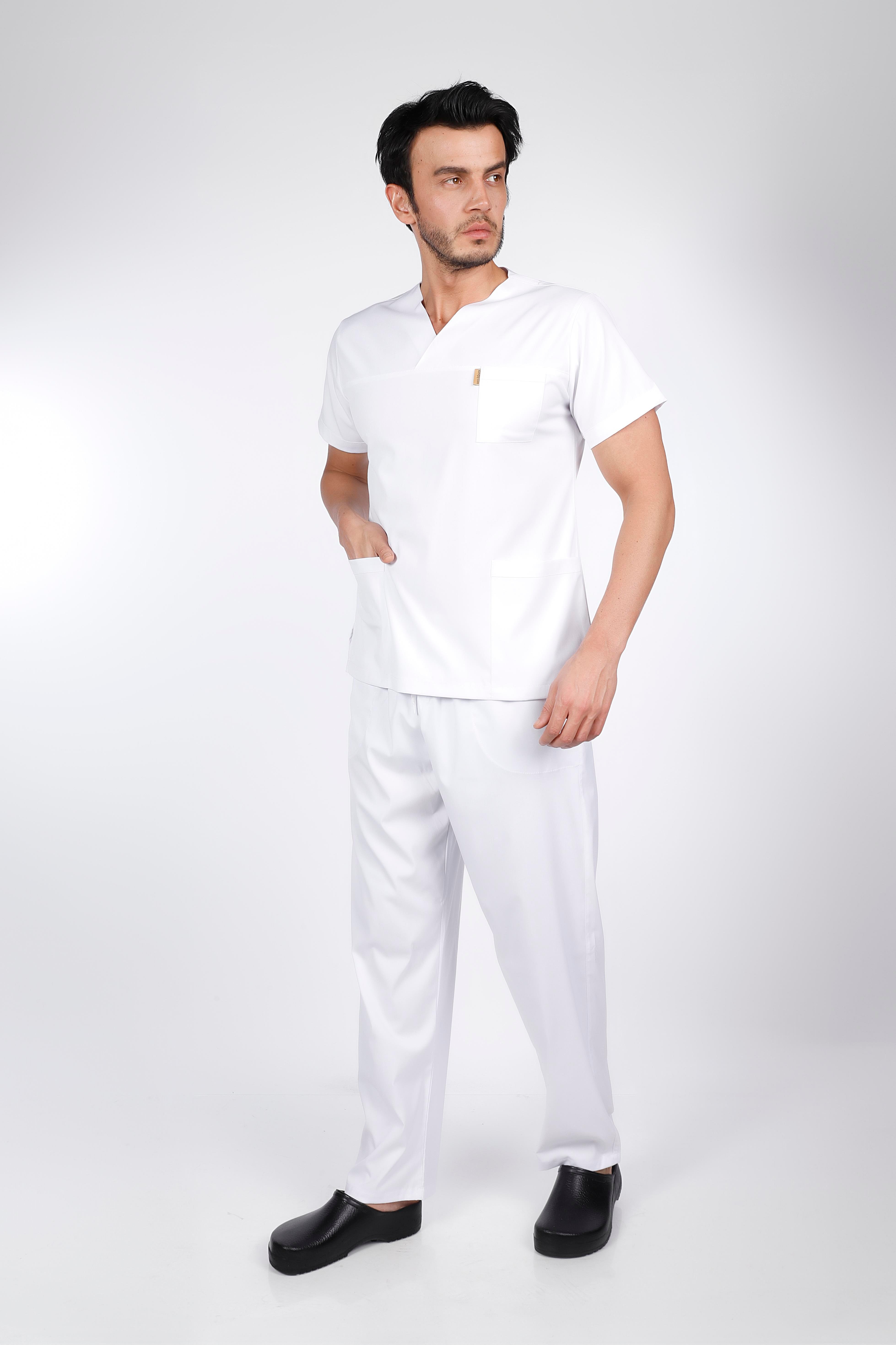 Likra Scrubs Unisex Alt / Üst Takım