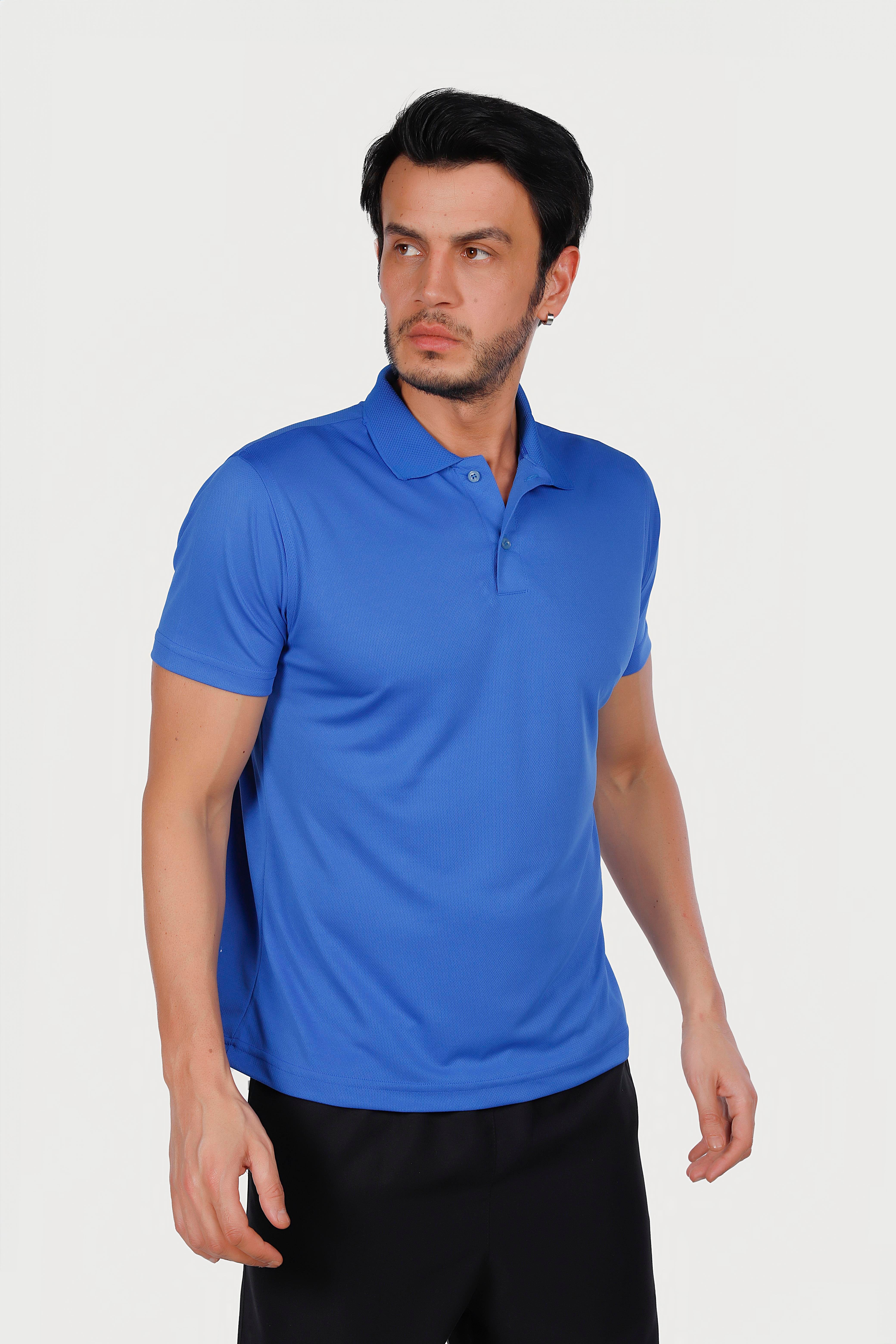 Saks Mavi Polo Yaka Dry Touch
