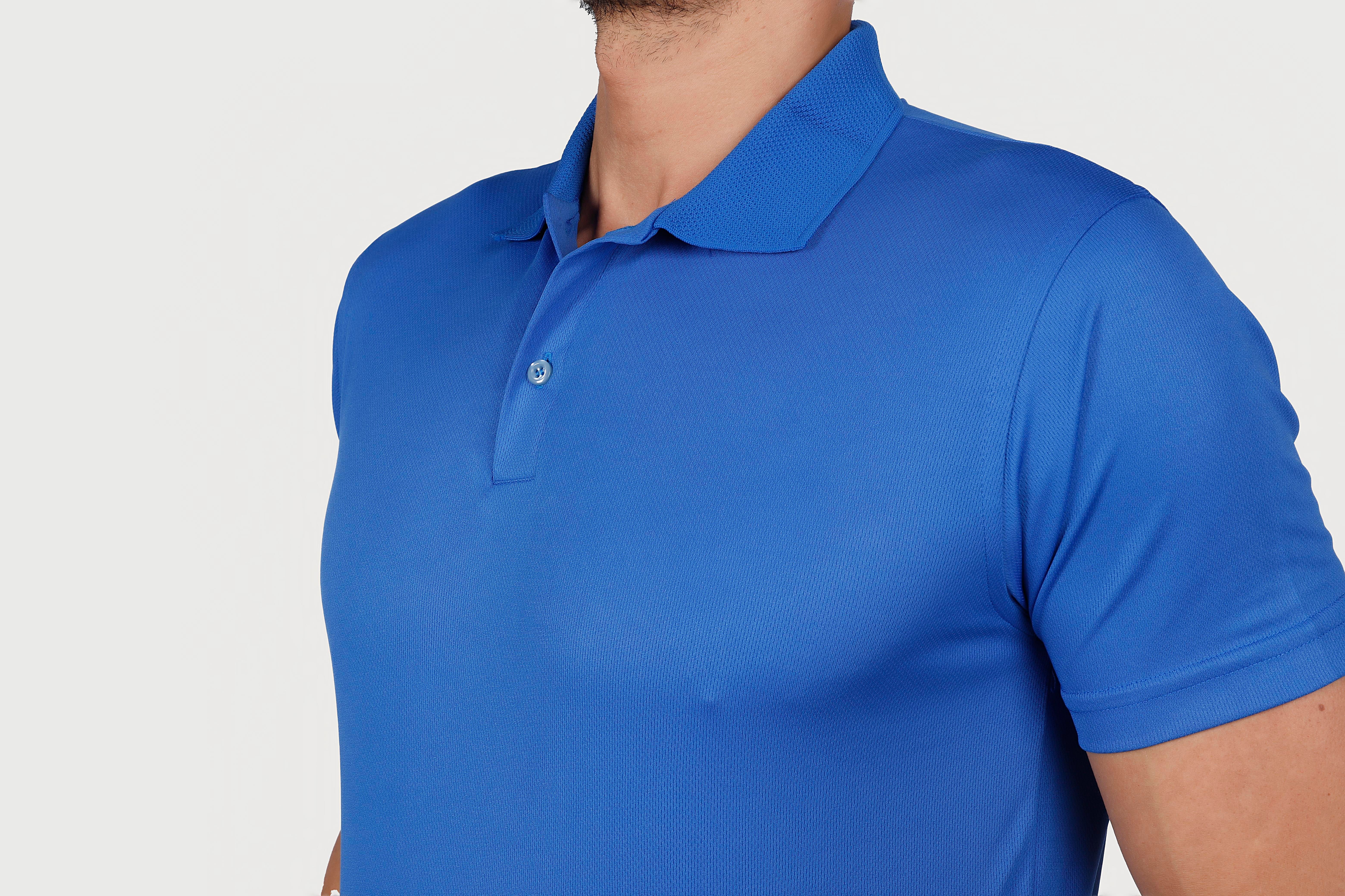 Saks Mavi Polo Yaka Dry Touch