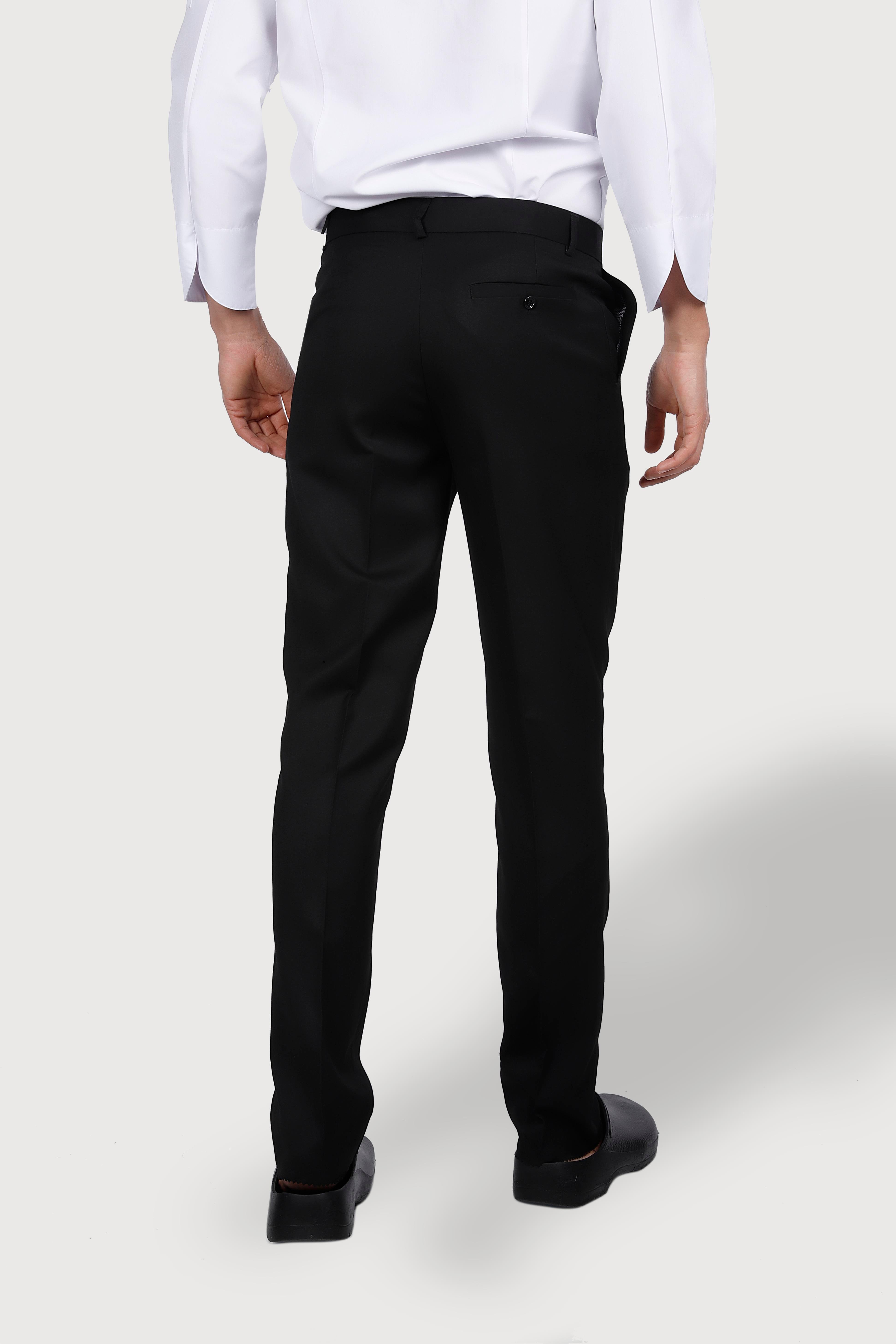 Siyah Kemerli Pantolon