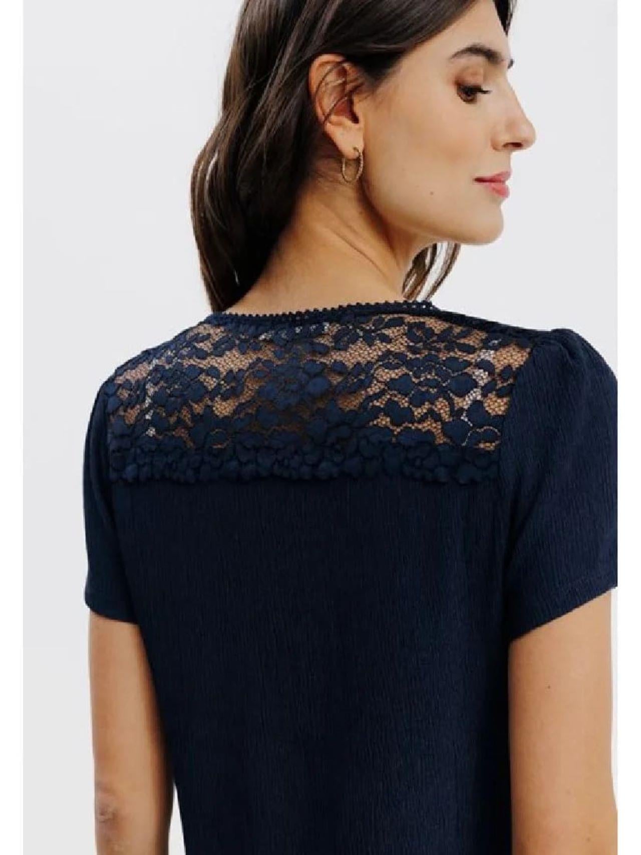 ARMAND THIERY ORJ LACİVERT T-SHIRT