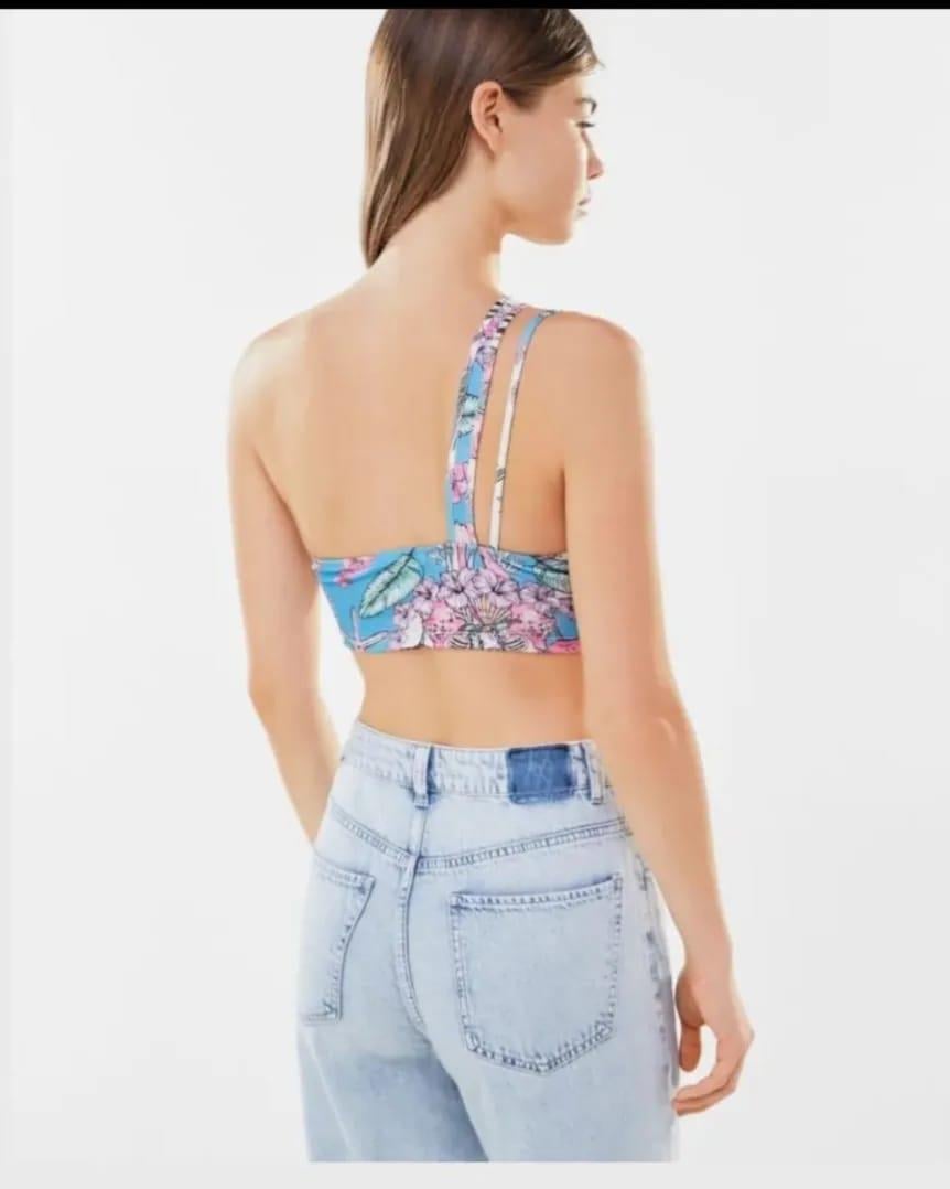 BRSHK ORJ MULTI ÇİFT ASKILI CROP BODY