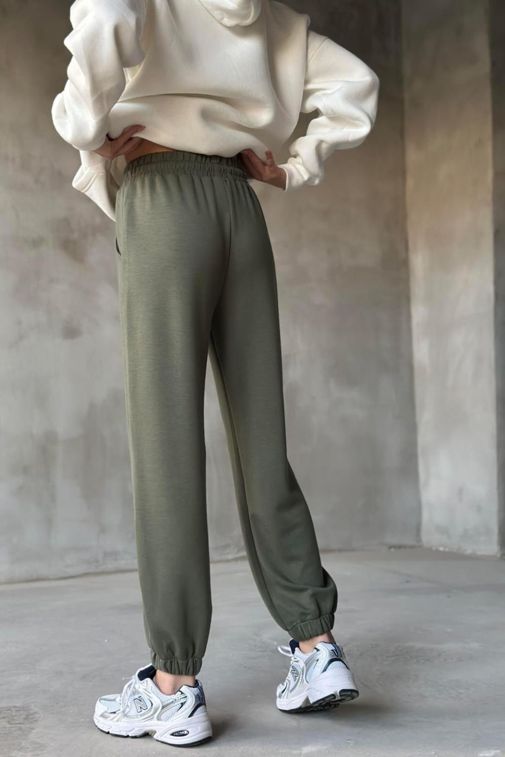 HAKİ MUADİL MODAL JOGGER EŞOFMAN ALT