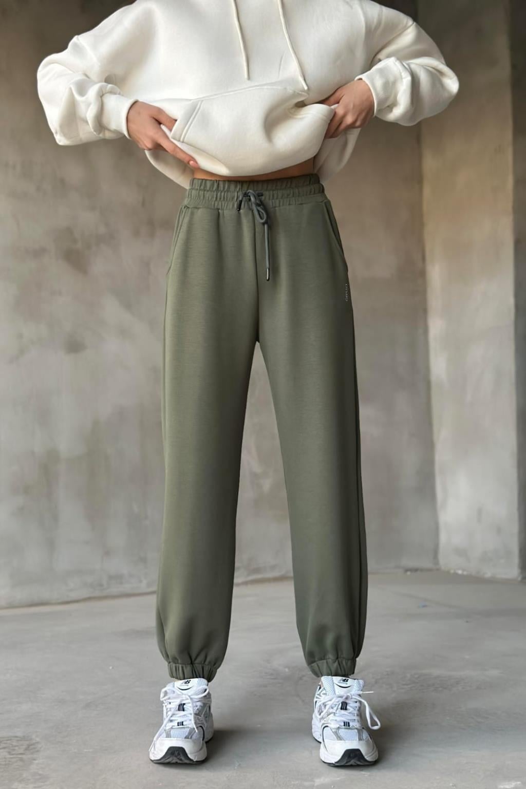 HAKİ MUADİL MODAL JOGGER EŞOFMAN ALT