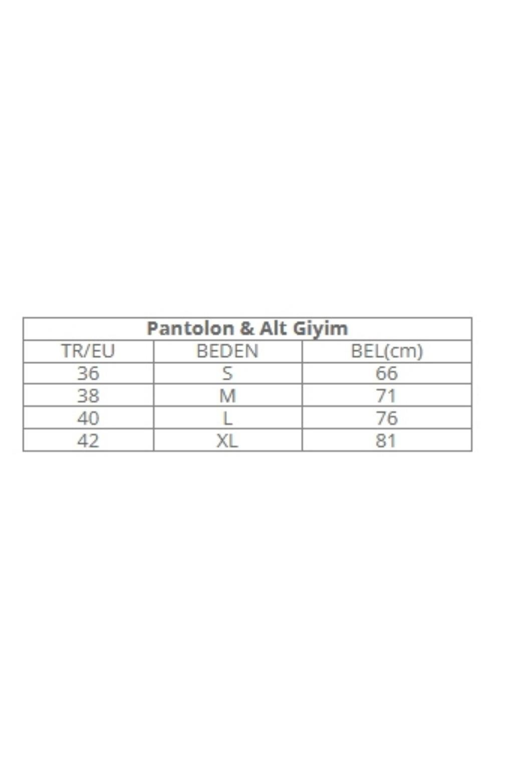 HAKİ MUADİL PLAZZO MODAL PANTOLON