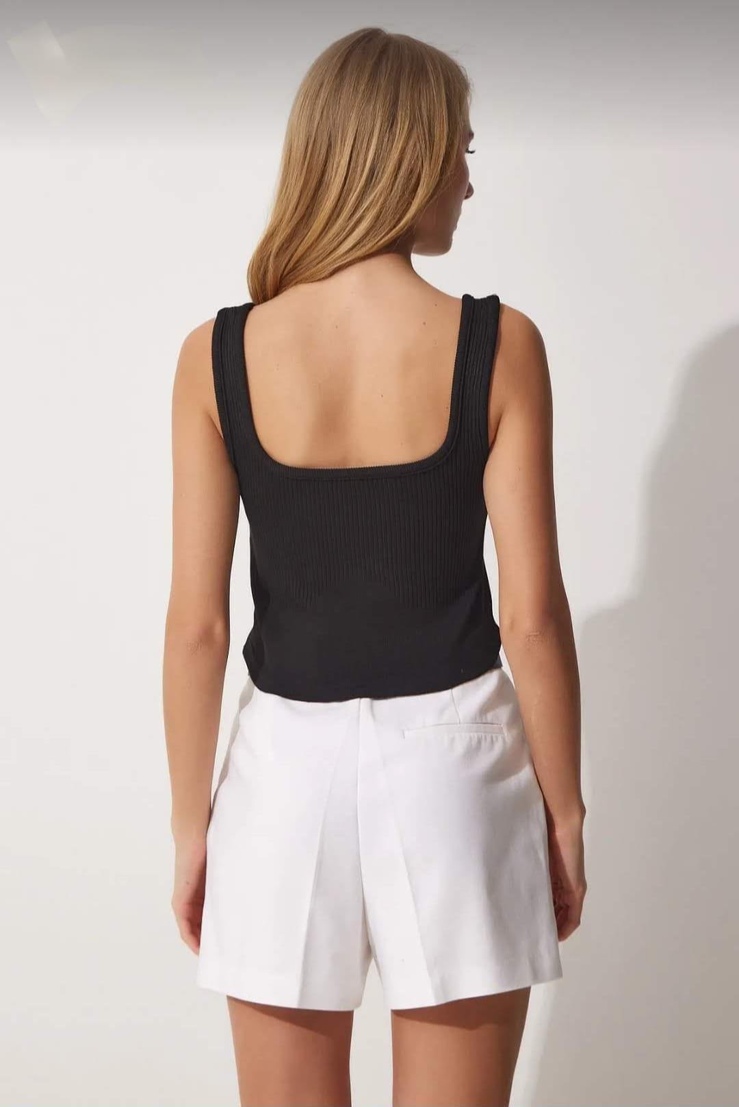 MASSİ MODEL SİYAH CROP ATLET