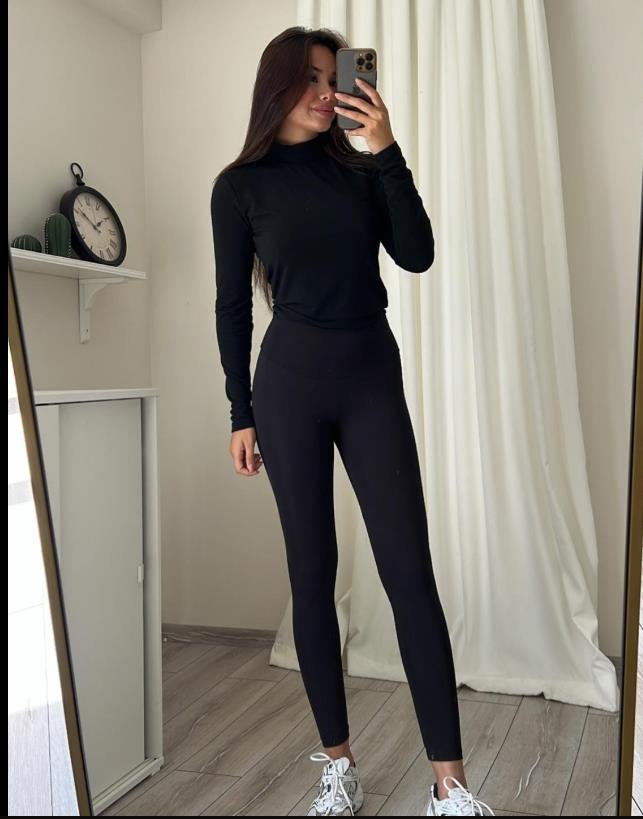 OYSH ORJ SİYAH İNCE TAYT