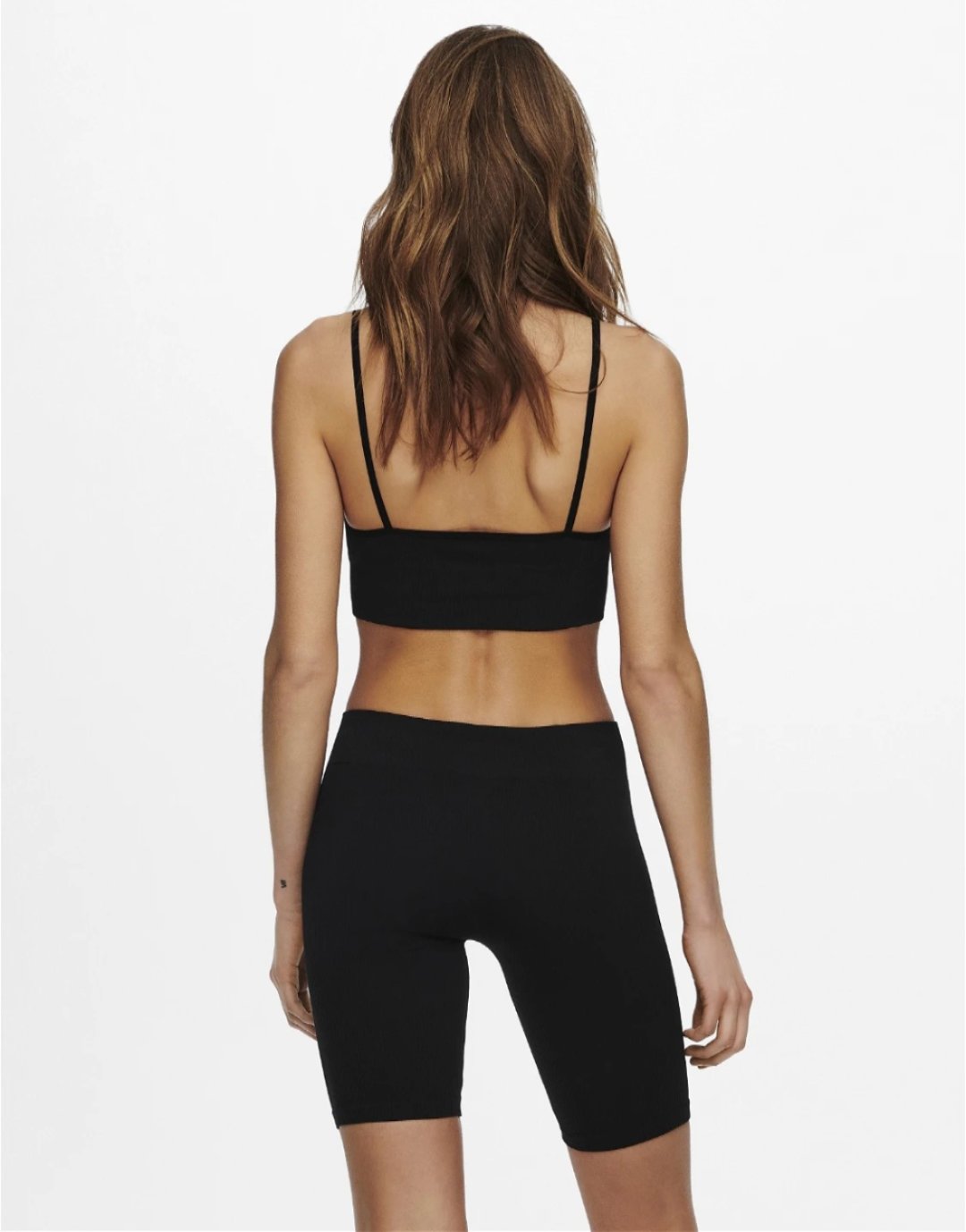 PIECES ORJ SİYAH UZUN PAÇA BOXER