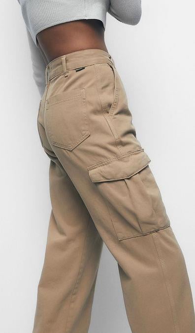 PL AND BR ORJ KARGO CEP DENİM PANTOLON