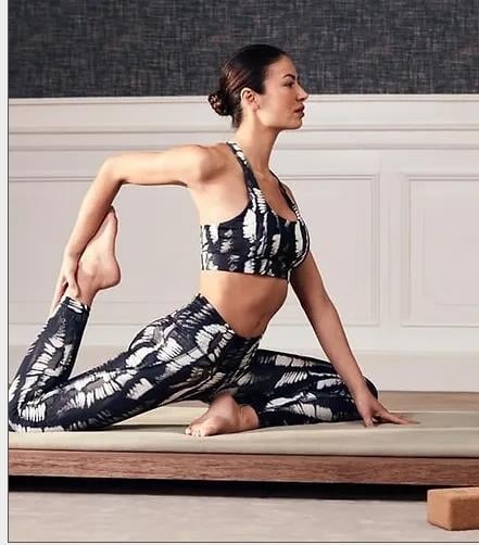 RITUALS ORJ DESENLİ GİZLİ CEPLİ SPORCU TAYT