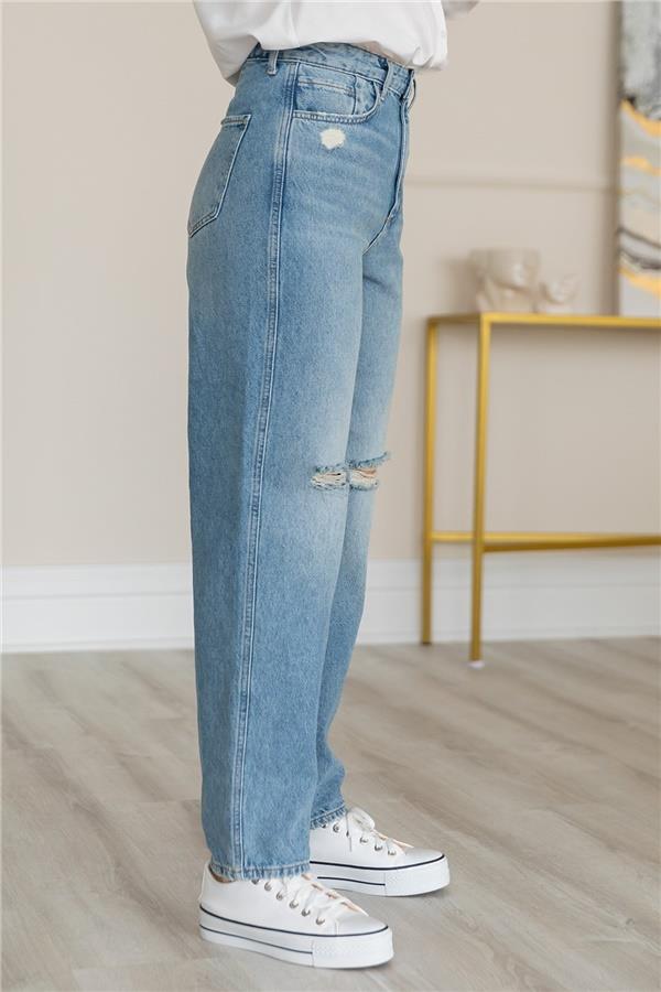 ZR ORJ NORMAL BEL DISTRESSED MOM JEAN