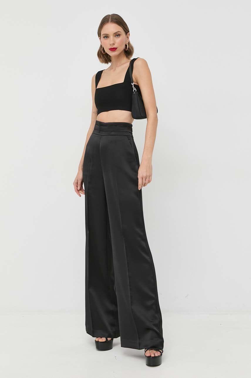 ZR ORJ SİYAH GENİŞ ASKILI CROP BODY