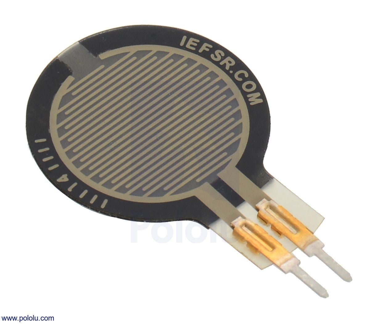 0.6 Inch Kuvvete Duyarlı Kısa Saplı Dairesel Sensör - Force-Sensing Resistor - PL-2728