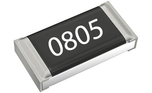 100R (100 Ohm) 0805, %5, 0.125W Yüzey Montaj (SMD) Direnç, Royalohm