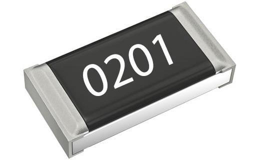 2.94K (2.94K Ohm) 0201, %1, 1/20W Yüzey Montaj (SMD) Direnç, Vishay