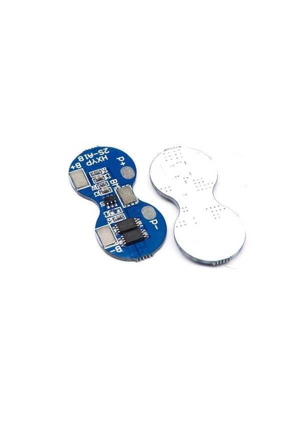 2S 4A 7.4V 18650 BMS Lityum Pil Akü Koruma Kartı