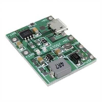 3.7V / 4.2V 18650 Lityum Li-ion Pil Şarj Kartı (Ayarlanabilir Çıkışlı)