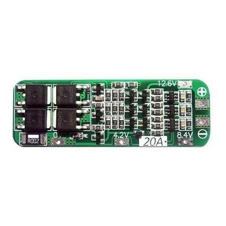 3S 20A 11.1V 18650 Li-ion / LiPo BMS Balanslı Pil Koruma Kartı