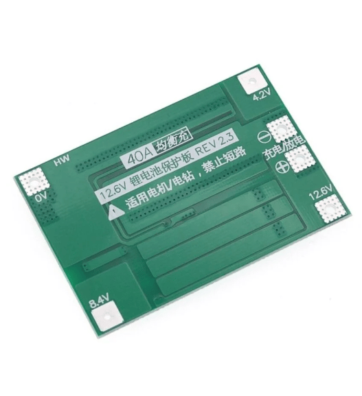 3S 40A BMS 12.6V 18650 Lityum Pil Şarj Koruma Modülü