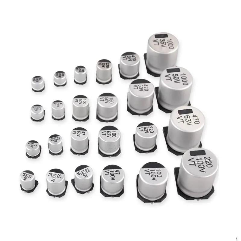 47uF 6.3V SMD Alüminyum Elektrolitik Kondansatör, AEC-Q200, Nichicon