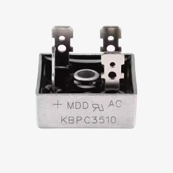 MB2510, 1000V, 35A, Köprü Diyot, 4-Square, THT, Dökme (Bulk), MIC