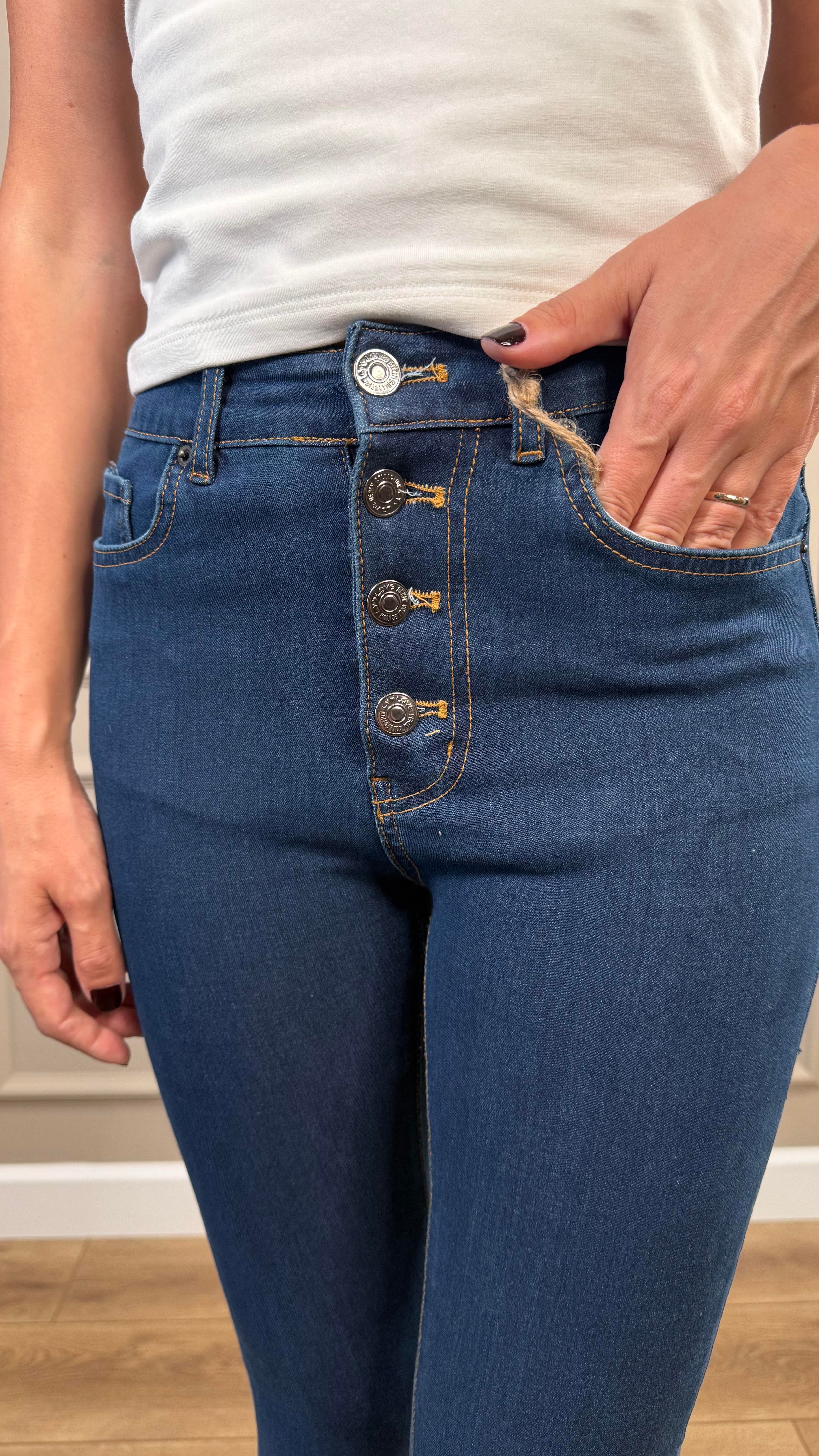 KOYU LACİVERT SLIM JEAN