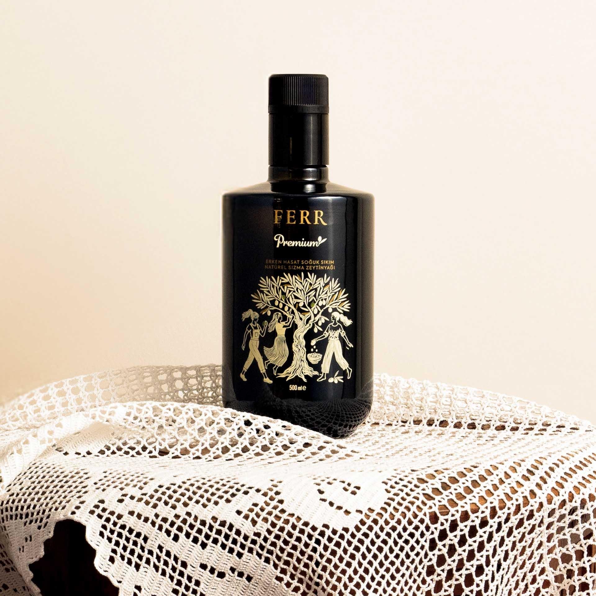 FERR Premium Erken Hasat Natürel Sızma Zeytinyağı 500ml