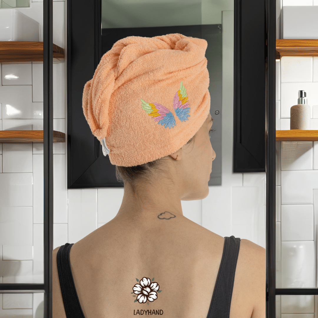 LADYHANDSAÇ BONESİ MELEK KANAT NAKIŞLI