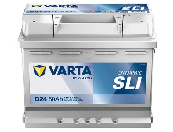 Varta Blue Dynamic D24 12 V 60 Ah 540 CCA Akü 