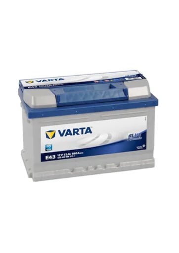 Varta Blue Dynamic E43 Alçak 12 V 72 Ah 680 CCA Akü