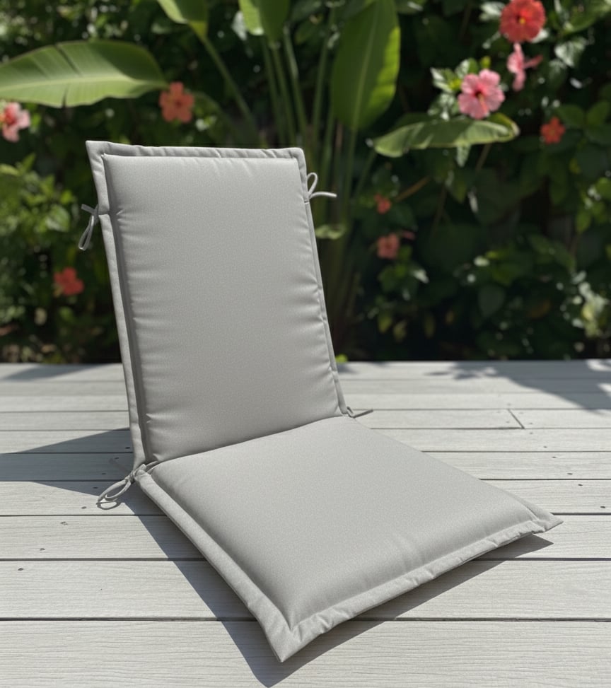 Açık Gri Akrilik Outdoor Kumaş
