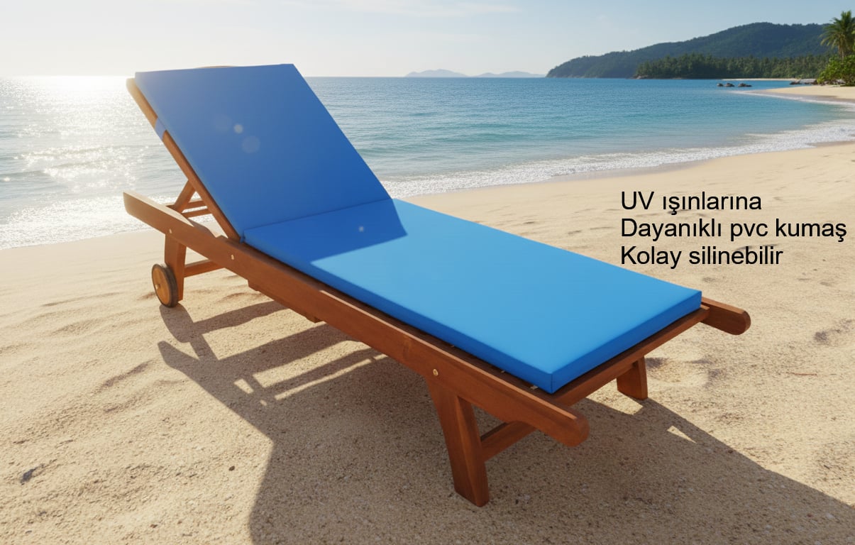 Alman Pvc Mat Branda Şezlong Minderi ( 2 yıl garantili )