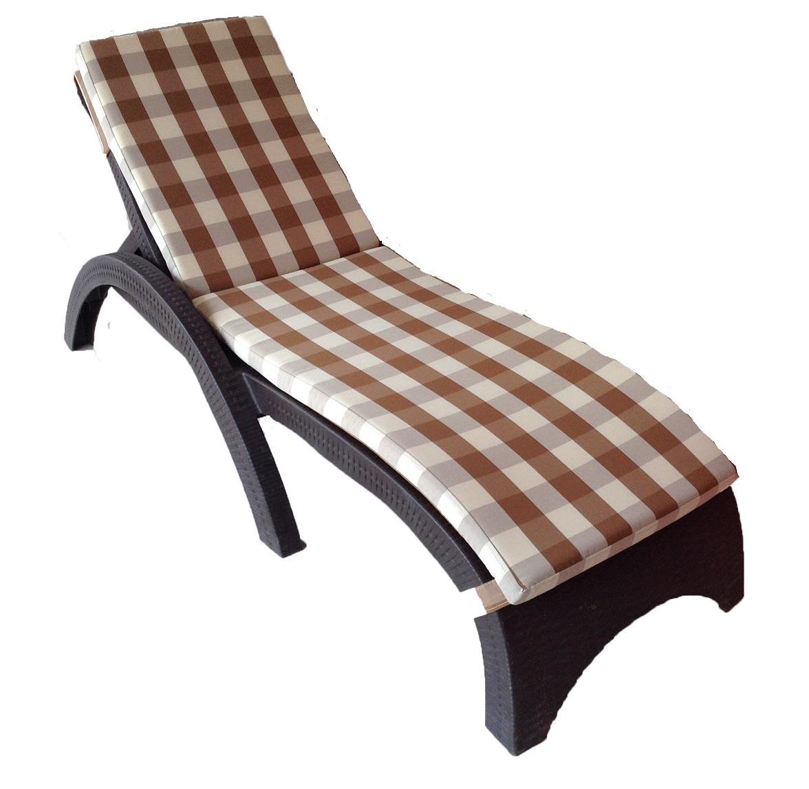 Fiji Rattan Akrilik Şezlong Minderi