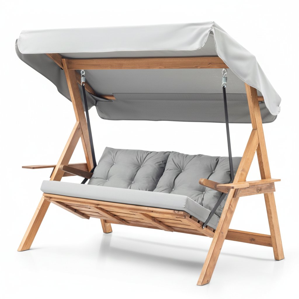 Gri Akrilik Outdoor Kumaş